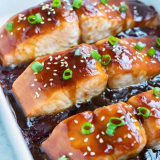 Teriyaki Glazed Salmon
