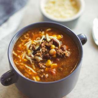 Dutch Oven Taco Soup