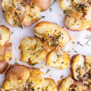 Smashed Red Potatoes Recipe