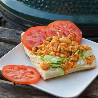Cajun Crawfish Po' Boy With Remoulade Sauce
