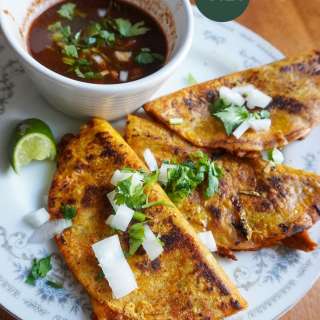 Vegan Birria Tacos (Quesabirria)