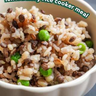 Lentil Barley Rice Cooker Meal
