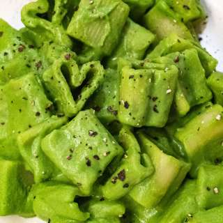 Vegan Nut-Free Creamy Green Pasta