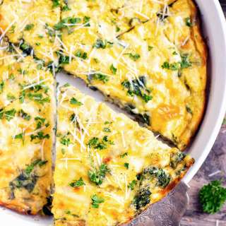 Crustless Spinach Quiche Recipe