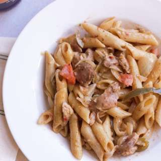 Jamaican Jerk Chicken Rasta Pasta