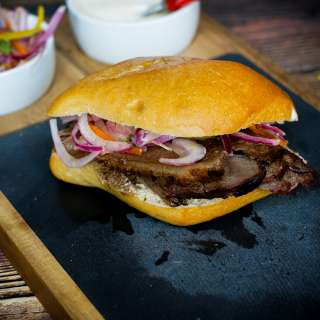 Peruvian Steak Sandwich with Grilled Picanha