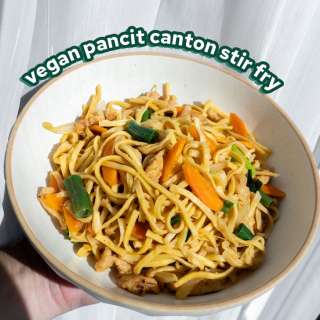 Vegan Pancit Canton Stir Fry
