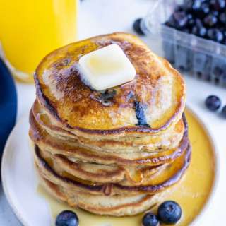 Best Blueberry Pancakes Recipe