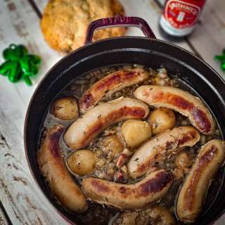 The Best Dublin Coddle with Irish Bangers