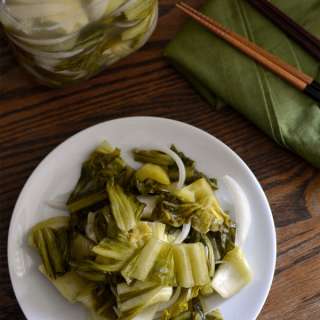 Dưa Chua Recipe - Vietnamese Pickled Mustard Greens