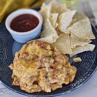 Smoked Chicken King Ranch Chicken Casserole