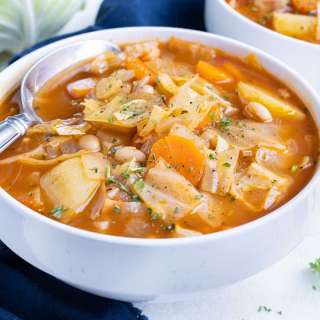 Cabbage Soup with Vegetables Recipe