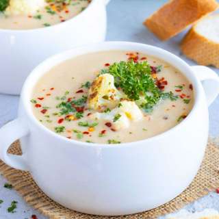 Healthy Cauliflower Soup