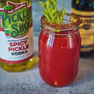 Spicy Dill Pickle Bloody Mary