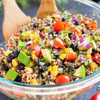 Mexican Quinoa Salad with Avocado
