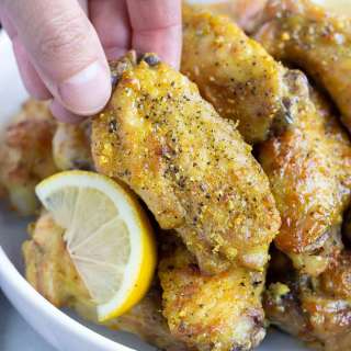Lemon Pepper Chicken Wings Recipe