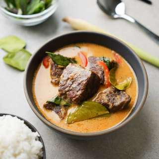 Thai Panang Curry w/ Beef & Vegetables