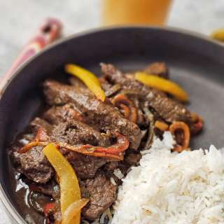 Jamaican Pepper Steak Stir-Fry