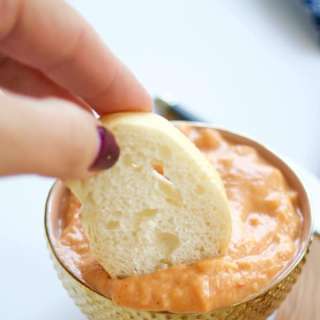 Roasted Pepper Baba Ghanoush