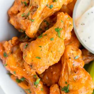 Baked Buffalo Chicken Wings Recipe