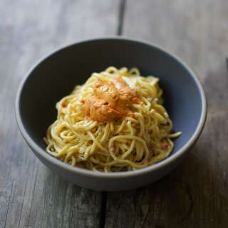 Uni Pasta Recipe (Creamy Homemade Pasta w/ Sea Urchin)