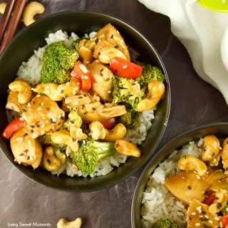 Pressure Cooker Cashew Chicken