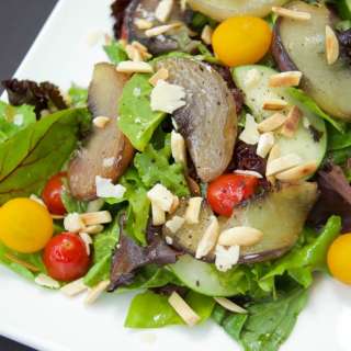 Maple Roasted Peach Salad