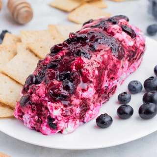 Blueberry Goat Cheese Log Recipe