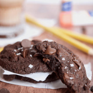 Triple Chocolate Cookies