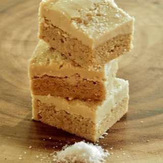 Sugar Cookie Bars with Browned Butter and Salted Caramel Frosting