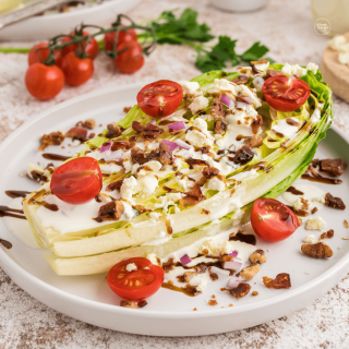 Steakhouse Romaine Wedge Salad Recipe