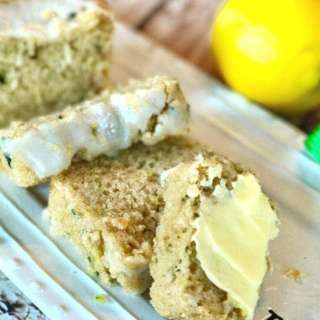 Zucchini Lemon Bread with Lemon Glaze