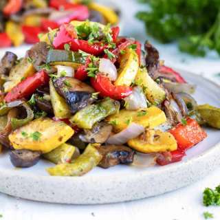 Italian Oven-Roasted Vegetables