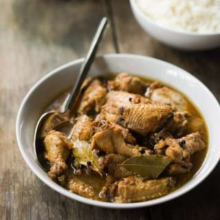 Chicken Adobo (Adobong Manok - Filipino Braised Chicken)