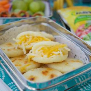 Mini Arepas with Cheese