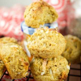 Healthy Mango Coconut Muffins