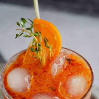 Blood Orange, Tangerine, Thyme Gin & Tonic