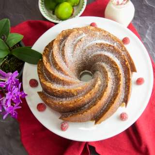 Vanilla Chocolate Bundt Cake