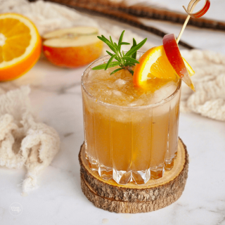 Apple Cider Bourbon Cocktail