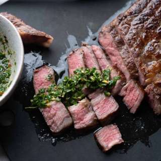 Steak With Chimichurri Sauce