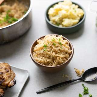 Easy, Buttery Seasoned Rice