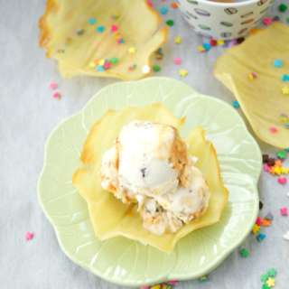 Homemade Ice Cream Cups