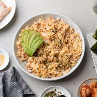 TikTok Salmon Rice Bowl