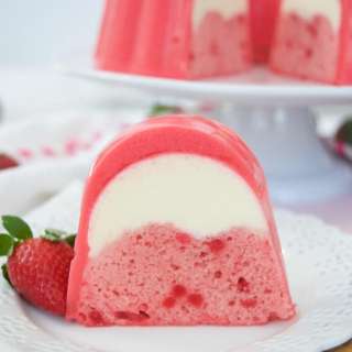 Strawberry Flan Jello Cake Recipe