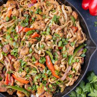 Creamy Cajun Jambalaya Pasta Recipe