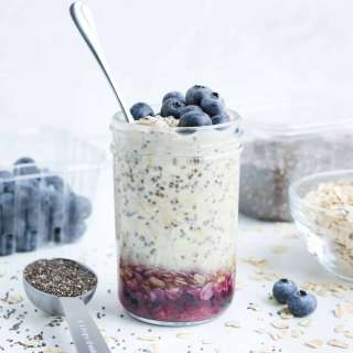 Best Blueberry Overnight Oats