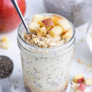 Apple Cinnamon Overnight Oats