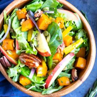 Fall Harvest Salad with Apples