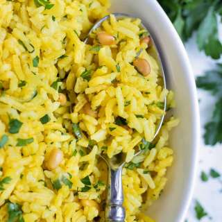 Mediterranean Yellow Rice Recipe