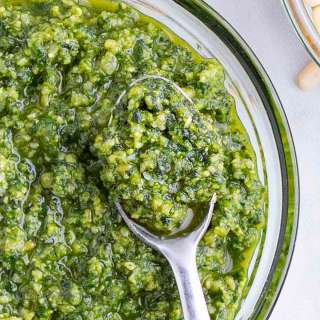 Homemade Basil Pesto Sauce Recipe